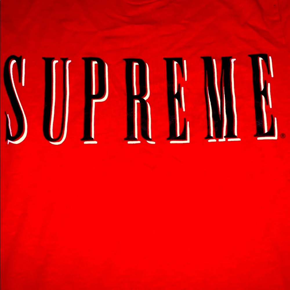 Supreme Red Logo T